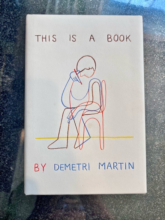 Hardcover Book Other - Demetri Martin 'This Is a Book' — hardcover humorous comedy book